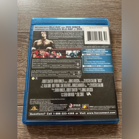 📀 3/$15 or 4/$20 📀 Rocky Bluray - Picture 2 of 3